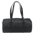LOUIS VUITTON Epi Soufflot Hand Bag Black M52222 LV Auth 178075A-13