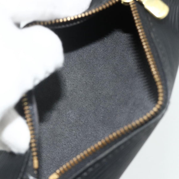 LOUIS VUITTON Epi Soufflot Hand Bag Black M52222 LV Auth 178075A