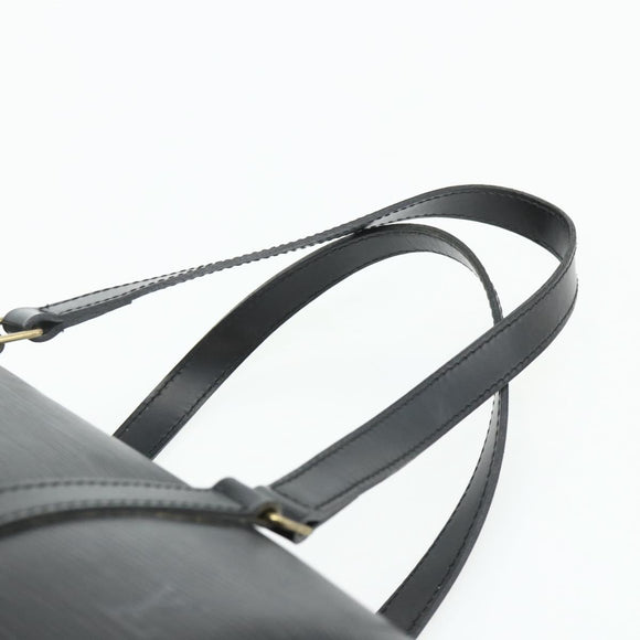 LOUIS VUITTON Epi Soufflot Hand Bag Black M52222 LV Auth 178075A