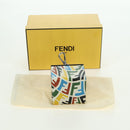 FENDI FF Vertigo Tas Bedel Leer Meerkleurig Auth 178086M-12