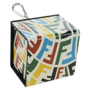 FENDI FF Vertigo Tas Bedel Leer Meerkleurig Auth 178086M-1
