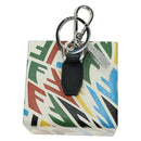 FENDI FF Vertigo Tas Bedel Leer Meerkleurig Auth 178086M-2