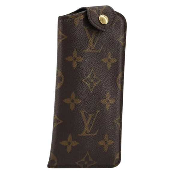 LOUIS VUITTON Monogram Etui Lunette PM Glasses Case M66545 LV Auth 178088A