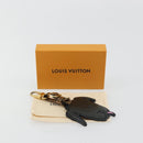 LOUIS VUITTON Catgram Porte Cles Porto Address Charm Schwarz MP2281 Auth 178090A-12