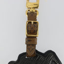 LOUIS VUITTON Catgram Porte Cles Porto Address Charm Schwarz MP2281 Auth 178090A-3
