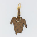 LOUIS VUITTON Catgram Porte Cles Porto Address Charm Schwarz MP2281 Auth 178090A-5