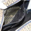 Christian Dior Trotter Canvas Hand Bag Navy Silver Auth 178116-11