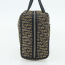 Christian Dior Trotter Canvas Hand Bag Navy Silver Auth 178116-3