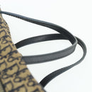 Christian Dior Trotter Canvas Hand Bag Navy Silver Auth 178116-14