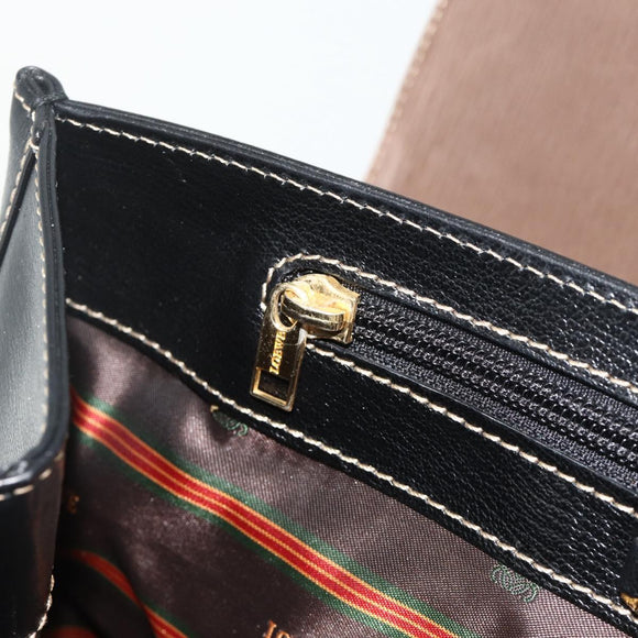 LOEWE Velazquez Handtasche Leder Schwarz Gold Original 178120A