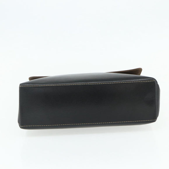 LOEWE Velazquez Handtasche Leder Schwarz Gold Original 178120A