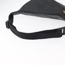 MCM Vicetos Logogram Waist bag PVC Leather Gold Black Auth 178122A-7