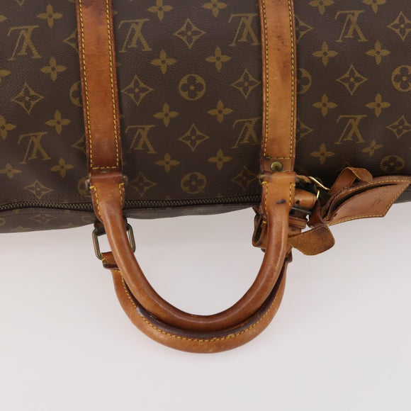 LOUIS VUITTON Monogram Keepall 50 Boston Bag M41426 LV Auth 178137