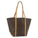 LOUIS VUITTON Monogram Sac Shopping Tote Bag M51108 LV Auth 178138-1