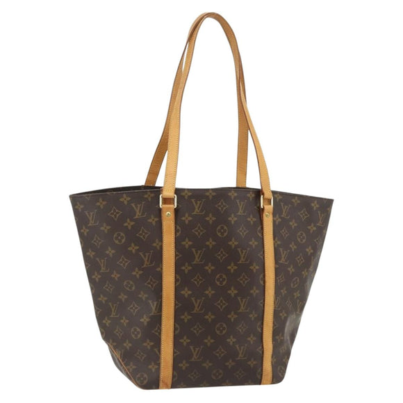 LOUIS VUITTON Monogram Sac Shopping Tote Bag M51108 LV Auth 178138