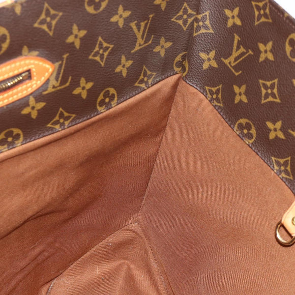 LOUIS VUITTON Monogram Sac Shopping Tote Bag M51108 LV Auth 178138