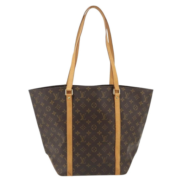 LOUIS VUITTON Monogram Sac Shopping Tote Bag M51108 LV Auth 178138