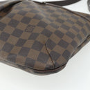 LOUIS VUITTON Damier Ebene Bloomsbury PM Shoulder Bag N42251 LV Auth 178142-9