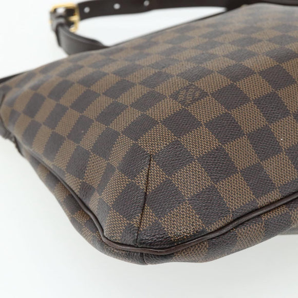 LOUIS VUITTON Damier Ebene Bloomsbury PM Shoulder Bag N42251 LV Auth 178142