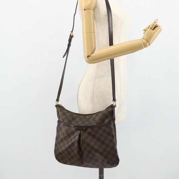 LOUIS VUITTON Damier Ebene Bloomsbury PM Shoulder Bag N42251 LV Auth 178142