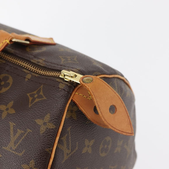 LOUIS VUITTON Monogram Speedy 30 Hand Bag M41526 LV Auth 178143A