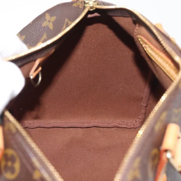 LOUIS VUITTON Monogram Speedy 30 Hand Bag M41526 LV Auth 178143A