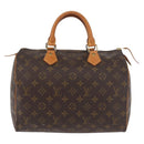 LOUIS VUITTON Monogram Speedy 30 Hand Bag M41526 LV Auth 178143A-2