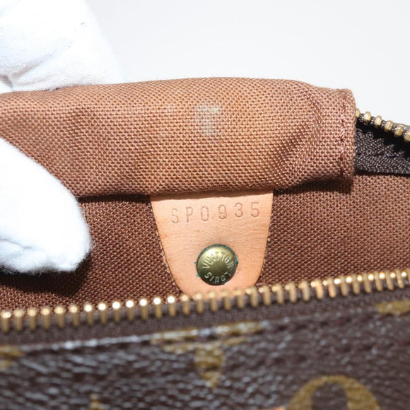 LOUIS VUITTON Monogram Speedy 30 Hand Bag M41526 LV Auth 178143A