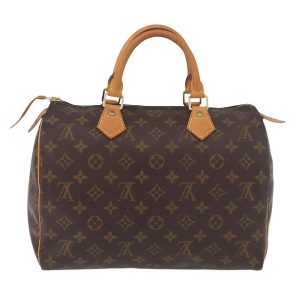 LOUIS VUITTON Monogram Speedy 30 Hand Bag M41526 LV Auth 178143A
