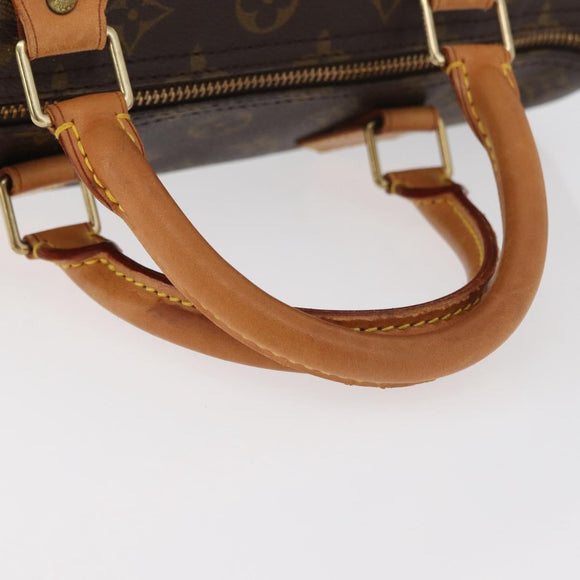 LOUIS VUITTON Monogram Speedy 30 Hand Bag M41526 LV Auth 178143A