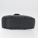 LOUIS VUITTON Damier Graphite Tadao Shoulder Bag 2way N51192 LV Auth 178145-10