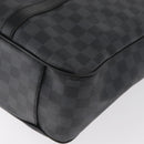 LOUIS VUITTON Damier Graphite Tadao Shoulder Bag 2way N51192 LV Auth 178145-12
