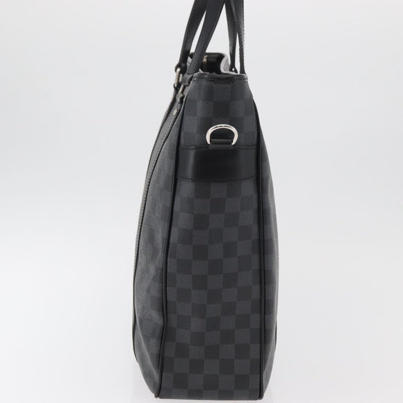 LOUIS VUITTON Damier Graphite Tadao Shoulder Bag 2way N51192 LV Auth 178145