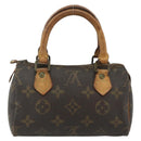LOUIS VUITTON Monogram Mini Speedy Hand Bag M41534 LV Auth 178149-2