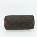 LOUIS VUITTON Monogram Mini Speedy Hand Bag M41534 LV Auth 178149-5
