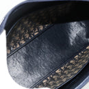 Christian Dior Trotter Canvas Hand Bag Navy Gold Auth 178151-11