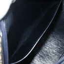 Christian Dior Trotter Canvas Hand Bag Navy Gold Auth 178151-19