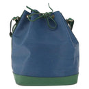 LOUIS VUITTON Epi Noe Shoulder Bag Bicolor Green Blue M44044 LV Auth 178152-13