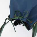 LOUIS VUITTON Epi Noe Shoulder Bag Bicolor Green Blue M44044 LV Auth 178152-6