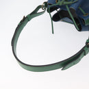 LOUIS VUITTON Epi Noe Shoulder Bag Bicolor Green Blue M44044 LV Auth 178152-7