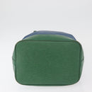 LOUIS VUITTON Epi Noe Shoulder Bag Bicolor Green Blue M44044 LV Auth 178152-5