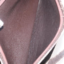 Christian Dior Trotter Canvas Shoulder Bag Brown Gold Auth 178153-20