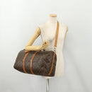 LOUIS VUITTON Monogram Keepall Bandouliere 45 Boston Bag M41418 LV Auth 178154-25