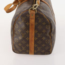 LOUIS VUITTON Monogram Keepall Bandouliere 45 Boston Bag M41418 LV Auth 178154-3