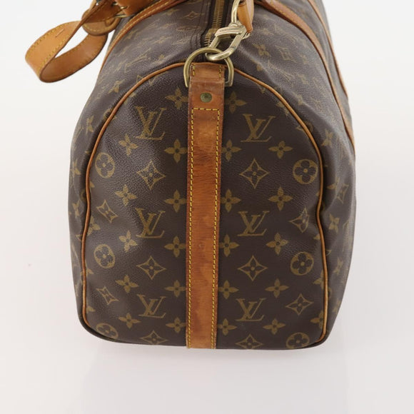 LOUIS VUITTON Monogram Keepall Bandouliere 45 Boston Bag M41418 LV Auth 178154