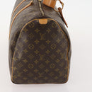 LOUIS VUITTON Monogram Keepall 50 Boston Bag M41426 LV Auth 178155-4
