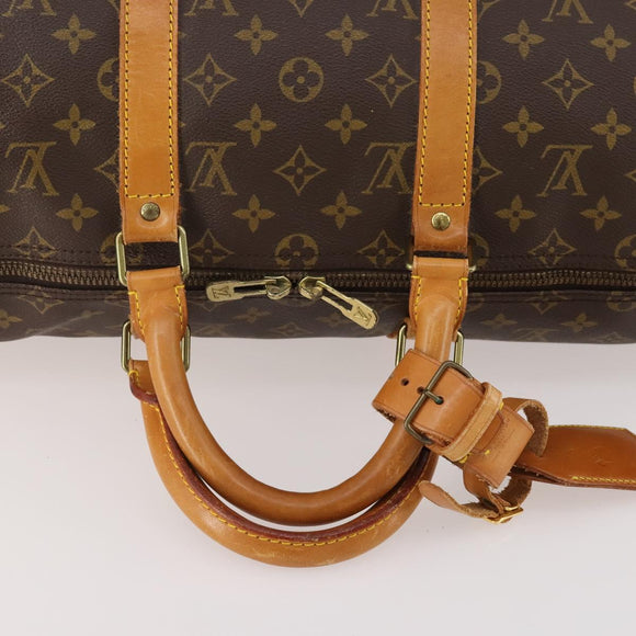 LOUIS VUITTON Monogram Keepall 50 Boston Bag M41426 LV Auth 178155