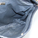 BOTTEGA VENETA Shoulder Bag straw Navy Gold Auth 178160-17
