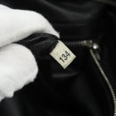 PRADA Tote Bag Leather Black Silver Auth 178161-12
