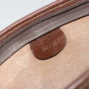 GUCCI GG Supreme Clutch Bag PVC Beige Gold 014 115 6063 Auth 178169-14